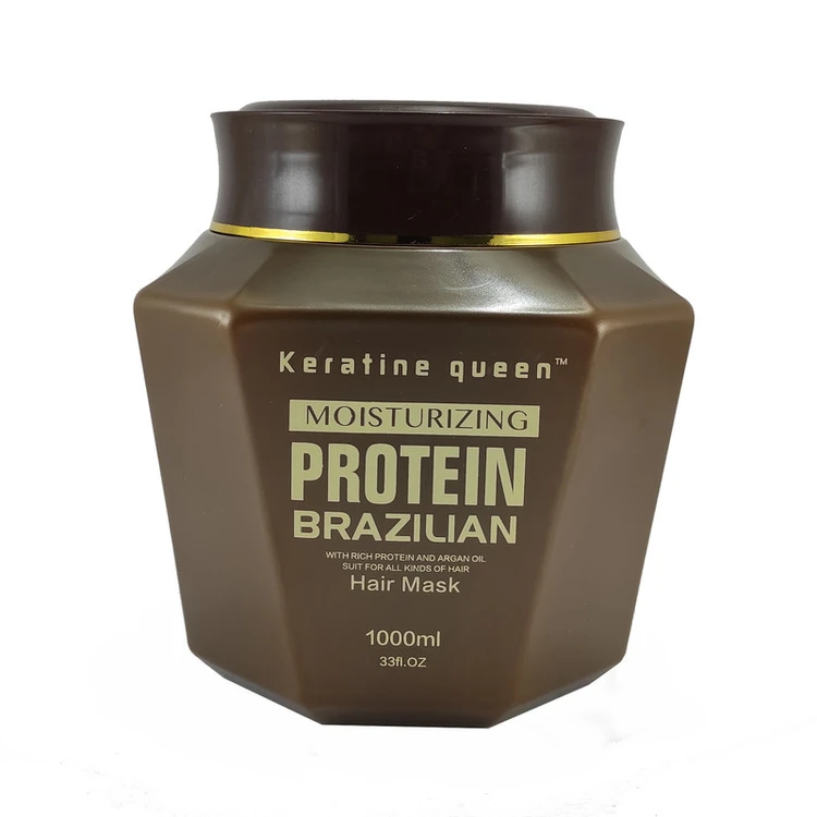 ماسک بدون سولفات کراتین کویین برزیلی مدل پروتئین حجم ۱۰۰۰ میل اصل