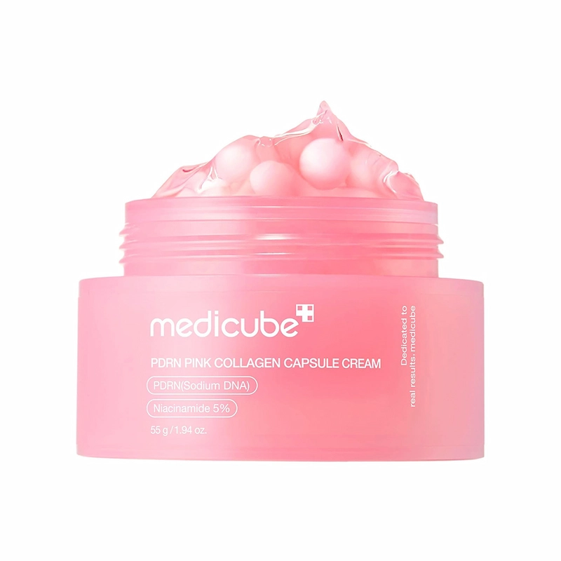 کرم کپسولی کلاژن PDRN PINK مدی کیوب