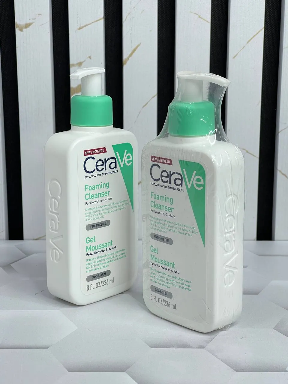 فوم شستشوی صورت سراوی Cerave – مخصوص پوست نرمال و چرب – حجم 236 و 473 میل