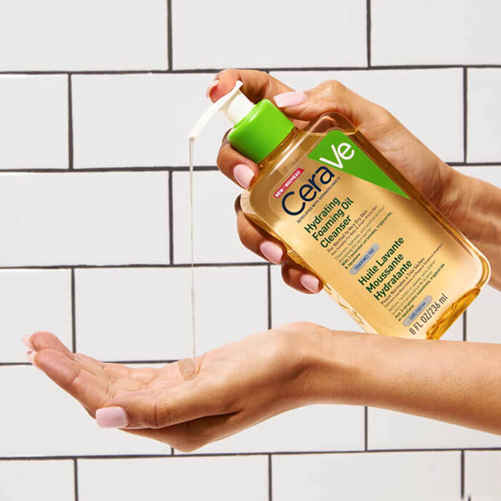 فوم شستشوی روغنی سراوی CERAVE حجم 473 و 236 میل | آبرسان، مناسب پوست بسیار خشک و حساس