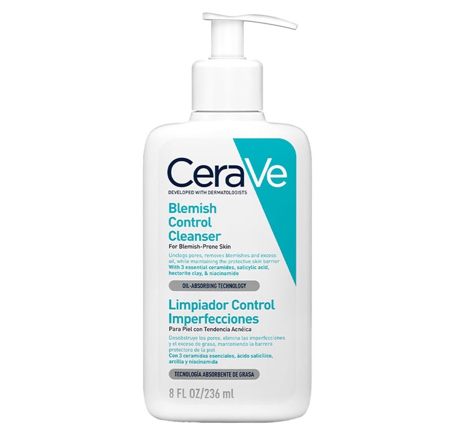 ژل شستشو سراوی CeraVe مدل Blemish Control حجم 237 میل